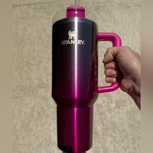 Barely used Stanley Tumbler 40oz Quencher 
Camelia Pink Gradient Ombre